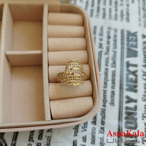 انگشتر زنانه طلاروس