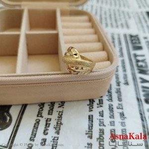 انگشتر زنانه طلاروس
