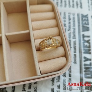 انگشتر زنانه طلاروس