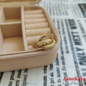 انگشتر زنانه طلاروس