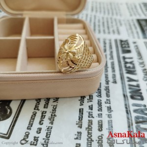 انگشتر زنانه طلاروس