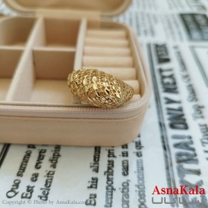 انگشتر زنانه طلاروس