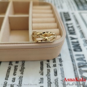 انگشتر زنانه طلاروس