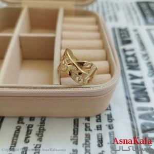 انگشتر زنانه تراش طلاروس