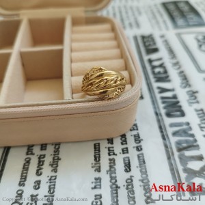 انگشتر زنانه طلاروس