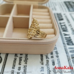 انگشتر زنانه طلاروس