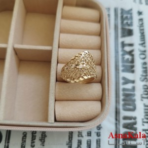 انگشتر زنانه طلاروس