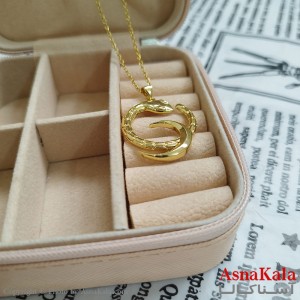 گردنبند مار طلایی