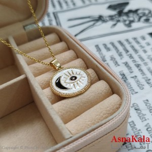 گردنبند چشم طلایی