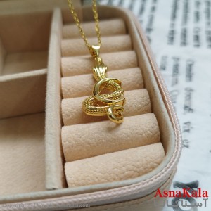 گردنبند مار طلایی دخترانه