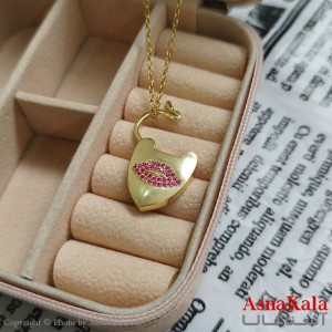 گردنبند قلب طلایی