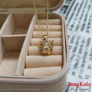 گردنبند ببر طلایی
