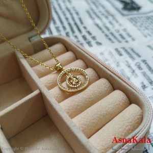 گردنبند مار طلایی