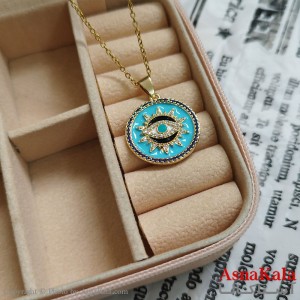 گردنبند چشم دخترانه