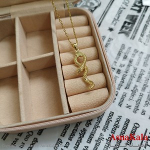 گردنبند مار دخترانه