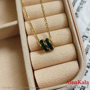 گردنبند گوی طلایی دخترانه