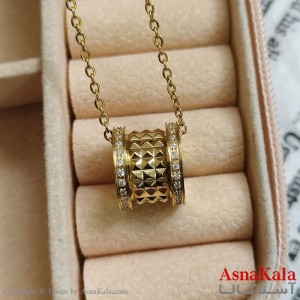 گردنبند گوی طلایی دخترانه