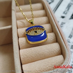 گردنبند چشم طلایی