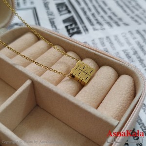 گردنبند طلایی استیل