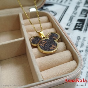 گردنبند طلایی میکی موس