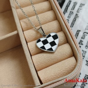 گردنبند قلب طلایی دخترانه