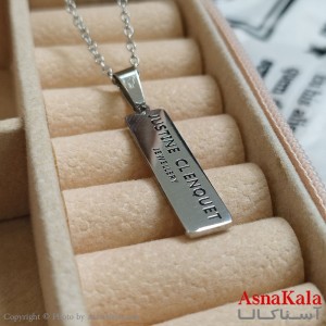 گردنبند نقره ای دخترانه