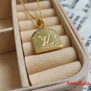 گردنبند LV طلایی