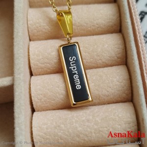 گردنبند طلایی دخترانه استیل