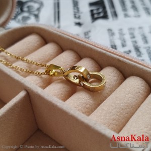 گردنبند کارتیر طلایی دخترانه