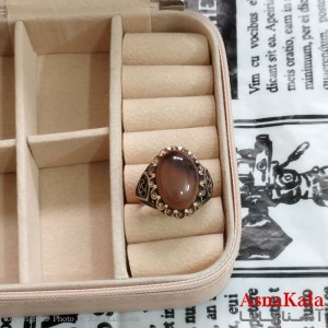 انگشتر طلاروس مردانه حکاکی یاحسین کد ANG191060W