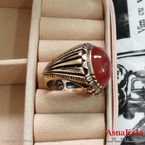 انگشتر طلاروس مردانه