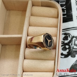 انگشتر طلاروس بنز