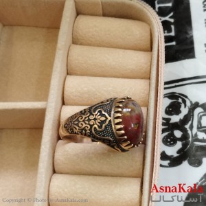 انگشتر طلاروس مردانه