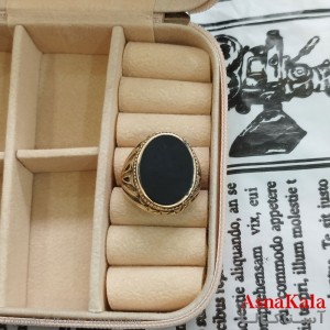 انگشتر طلاروس مردانه نگیندار کد ANG191071W