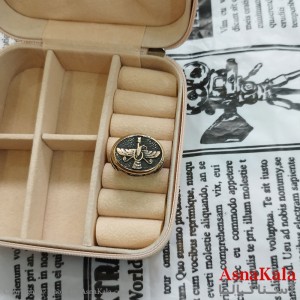 انگشتر طلاروس مردانه طرح فروهر کد ANG191073W