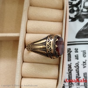 انگشتر طلاروس مردانه