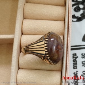 انگشتر طلاروس مردانه