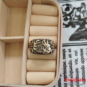 انگشتر طلاروس مردانه طرح علی
