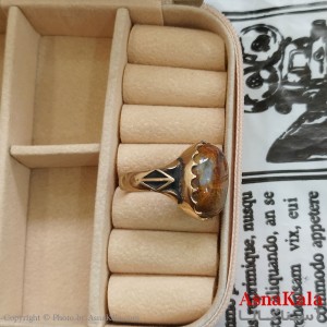 انگشتر طلاروس مردانه