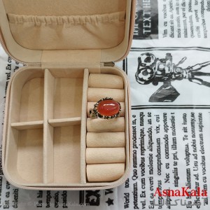 انگشتر نقره روس مردانه نگیندار کد ANG191104W