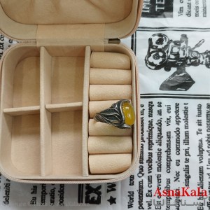 انگشتر نقره روس مردانه