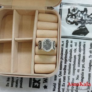 انگشتر نقره روس مردانه