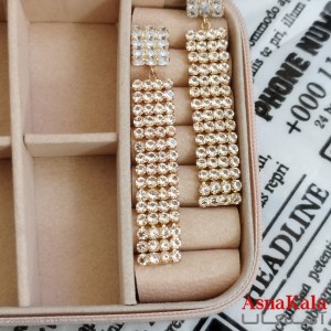 گوشواره جواهری نگیندار