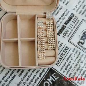 گوشواره جواهری  آویز نگیندار