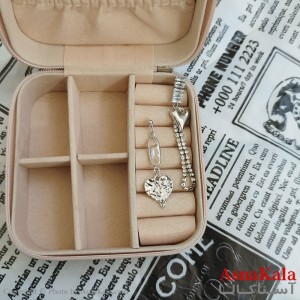 گوشواره جواهری نقره ای