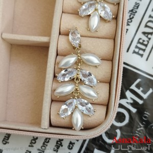 گوشواره جواهری مدل آویز