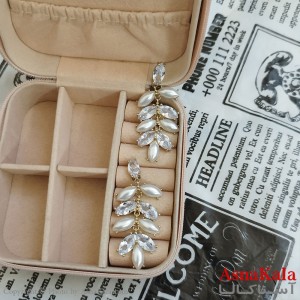 گوشواره جواهری نگیندار