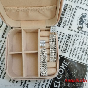 گوشواره جواهری مدل آویز