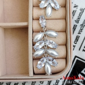 گوشواره جواهری نگیندار