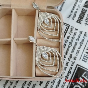 گوشواره جواهری مدل آویز